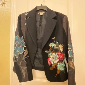 Nygard Collection ladies jacket Embroidery